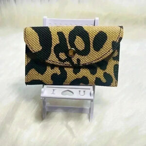 Leopard Credit Card Case